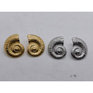 Aretes Y01059 Dorado Acero Inoxidable