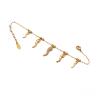 PULSERA ZO13334B DORADO Acero Inoxidable 2B43