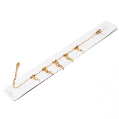 PULSERA ZO13334B DORADO Acero Inoxidable