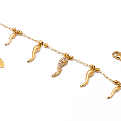 PULSERA ZO13334B DORADO Acero Inoxidable
