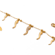 PULSERA ZO13334B DORADO Acero Inoxidable 2B43