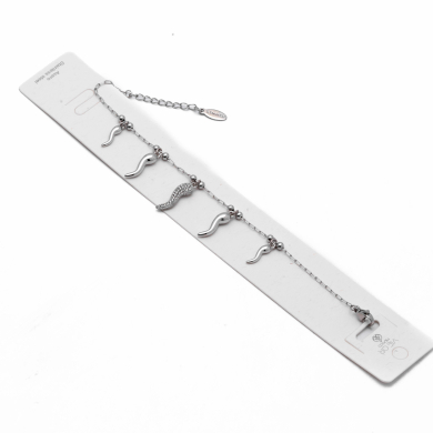 PULSERA ZO13334B PLATEADO Acero Inoxidable