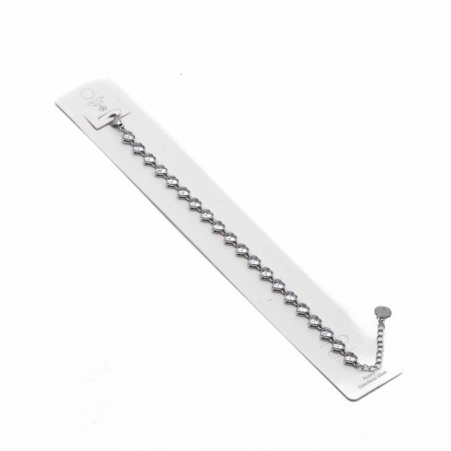 PULSERA ZO10589B PLATEADO Acero Inoxidable 2C33