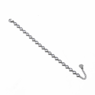 PULSERA ZO10589B PLATEADO Acero Inoxidable 2C33