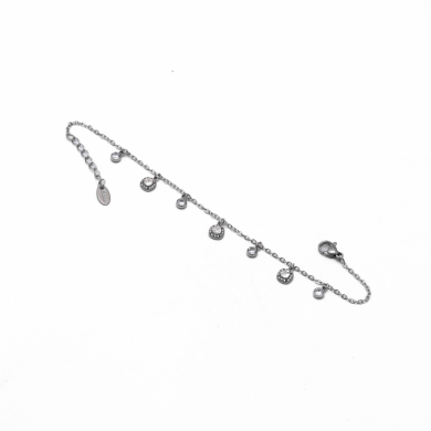 PULSERA ZO14916B PLATEADO Acero Inoxidable