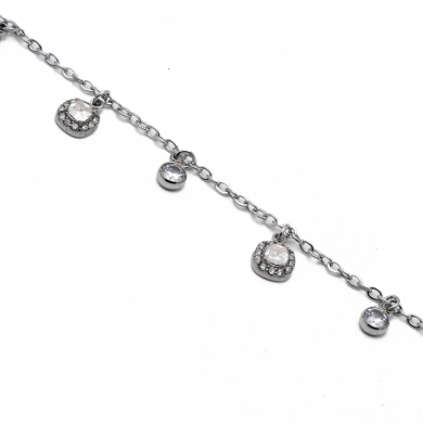 PULSERA ZO14916B PLATEADO Acero Inoxidable