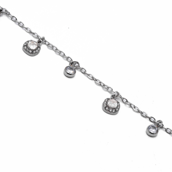 PULSERA ZO14916B PLATEADO Acero Inoxidable 2B16