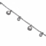 PULSERA ZO14916B PLATEADO Acero Inoxidable 2B16