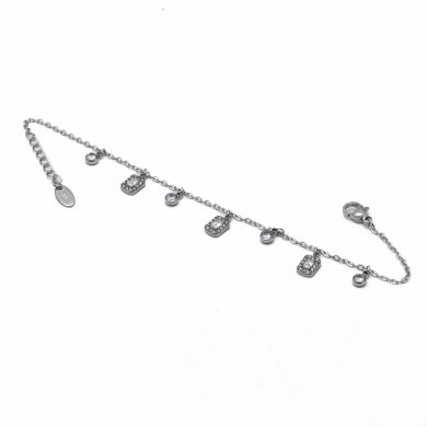 PULSERA ZO14900B PLATEADO Acero Inoxidable