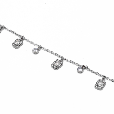PULSERA ZO14900B PLATEADO Acero Inoxidable