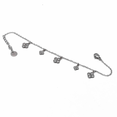 PULSERA ZO14961B PLATEADO Acero Inoxidable