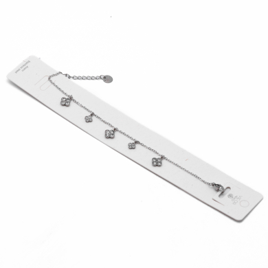 PULSERA ZO14961B PLATEADO Acero Inoxidable