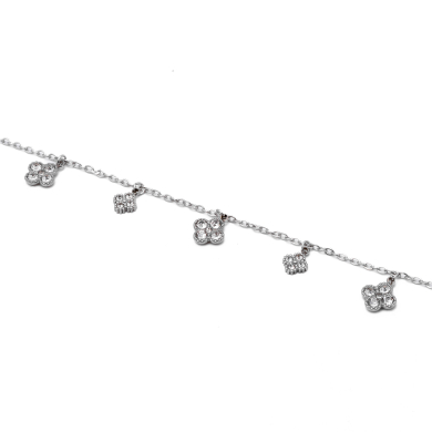 PULSERA ZO14961B PLATEADO Acero Inoxidable