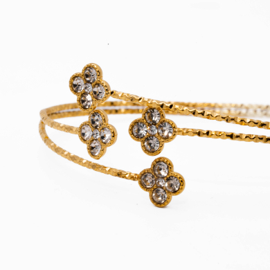 BRAZALETE ZO13969B BRAZO DORADO Acero Inoxidable
