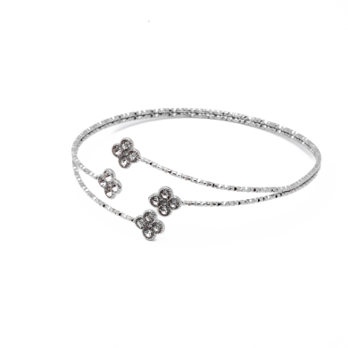 BRAZALETE ZO13969B BRAZO PLATEADO Acero Inoxidable