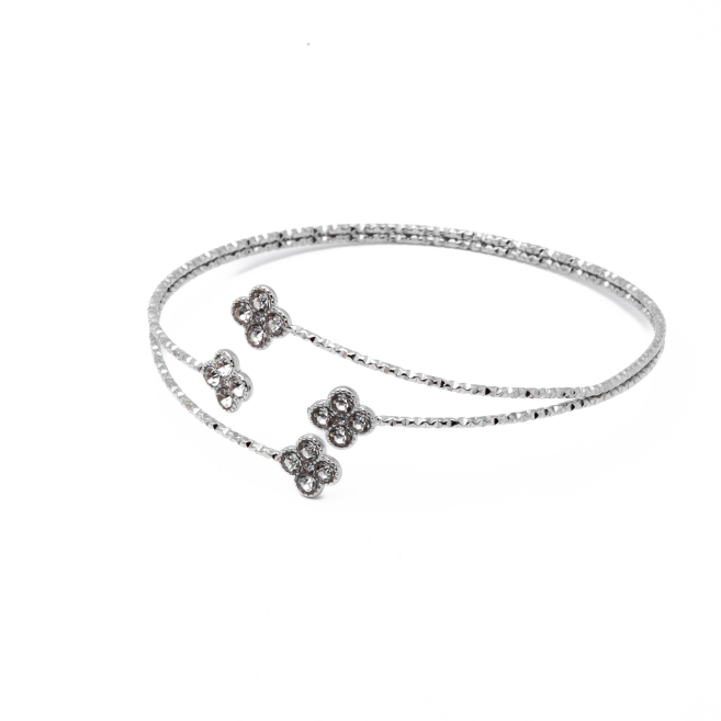 BRAZALETE ZO13969B BRAZO PLATEADO Acero Inoxidable 2C17