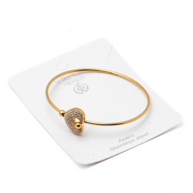 BRAZALETE ZO15228B DORADO Acero Inoxidable