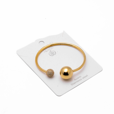 BRAZALETE ZO13604B DORADO Acero Inoxidable