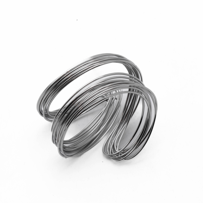 BRAZALETE ZO15551B PLATEADO Acero Inoxidable 2C57
