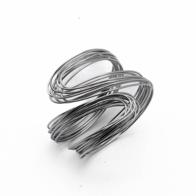 BRAZALETE ZO15551B PLATEADO Acero Inoxidable