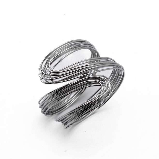 BRAZALETE ZO15551B PLATEADO Acero Inoxidable 2C57