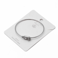 BRAZALETE ZO15227B PLATEADO Acero Inoxidable 2C11