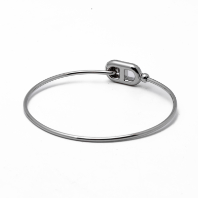 BRAZALETE ZO15227B PLATEADO Acero Inoxidable 2C11