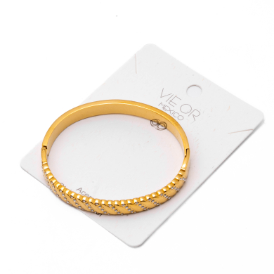 BRAZALETE ZO15523B DORADO Acero Inoxidable