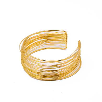 BRAZALETE ZO15329B BRAZO DORADO Acero Inoxidable