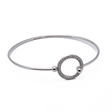 BRAZALETE ZO15229B PLATEADO Acero Inoxidable