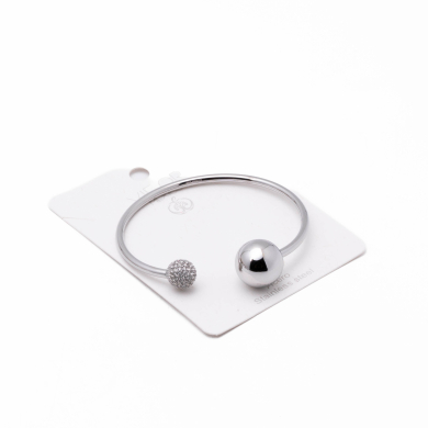 BRAZALETE ZO13604B PLATEADO Acero Inoxidable
