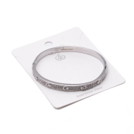 BRAZALETE ZO13611B PLATEADO Acero Inoxidable 2C48