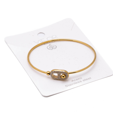 BRAZALETE ZO15227B DORADO Acero Inoxidable
