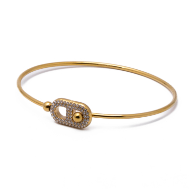BRAZALETE ZO15227B DORADO Acero Inoxidable