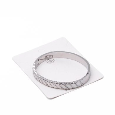 BRAZALETE ZO15523B PLATEADO Acero Inoxidable