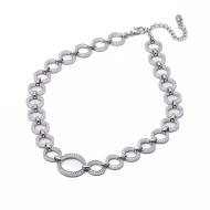 COLLAR ZO13531N PLATEADO Acero Inoxidable 2D27