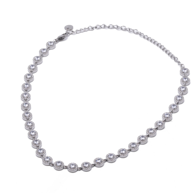 COLLAR ZO13669N PLATEADO Acero Inoxidable