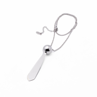 COLLAR ZO14078N PLATEADO Acero Inoxidable