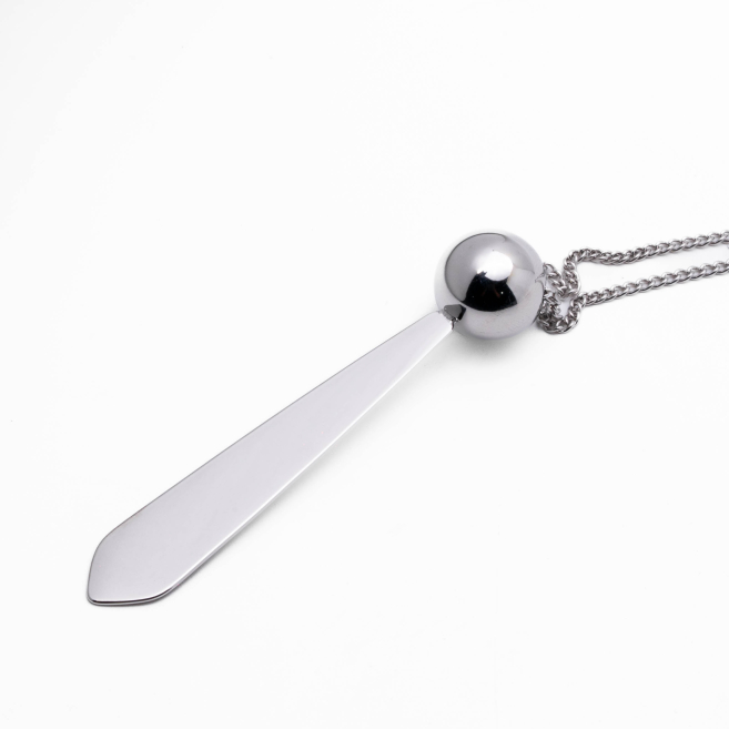 COLLAR ZO14078N PLATEADO Acero Inoxidable