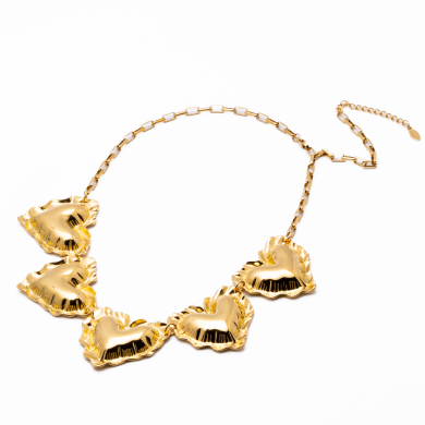 COLLAR ZO13448N DORADO Acero Inoxidable