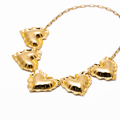 COLLAR ZO13448N DORADO Acero Inoxidable
