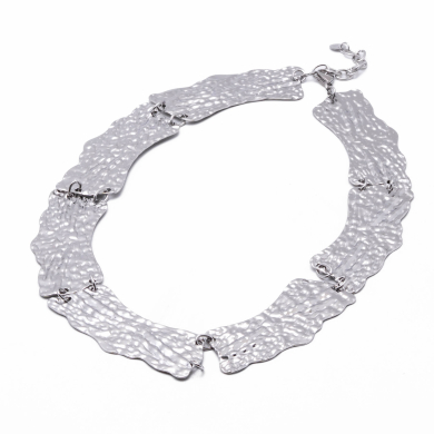 COLLAR ZO14334N PLATEADO Acero Inoxidable