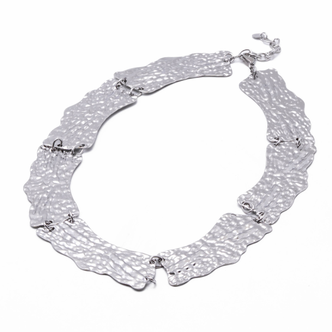 COLLAR ZO14334N PLATEADO Acero Inoxidable E53