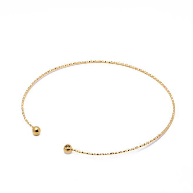 COLLAR ZO14079N DORADO Acero Inoxidable