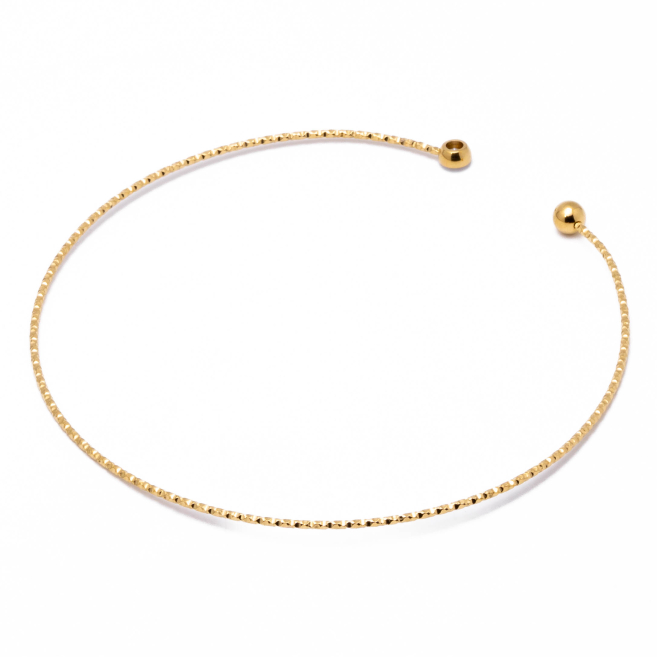 COLLAR ZO14079N DORADO Acero Inoxidable