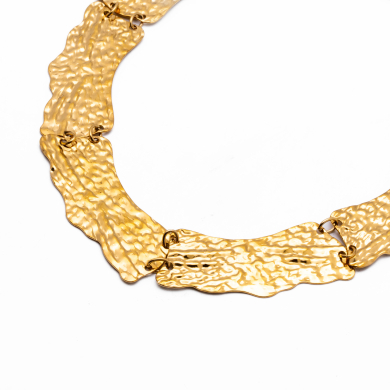 COLLAR ZO14334N DORADO Acero Inoxidable