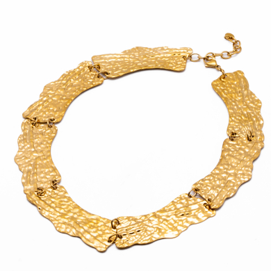 COLLAR ZO14334N DORADO Acero Inoxidable
