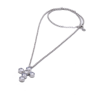 COLLAR ZO13846N PLATEADO Acero Inoxidable 2D25