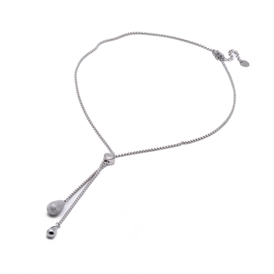 COLLAR ZO13886N PLATEADO Acero Inoxidable
