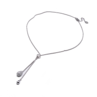 COLLAR ZO13886N PLATEADO Acero Inoxidable 2D48